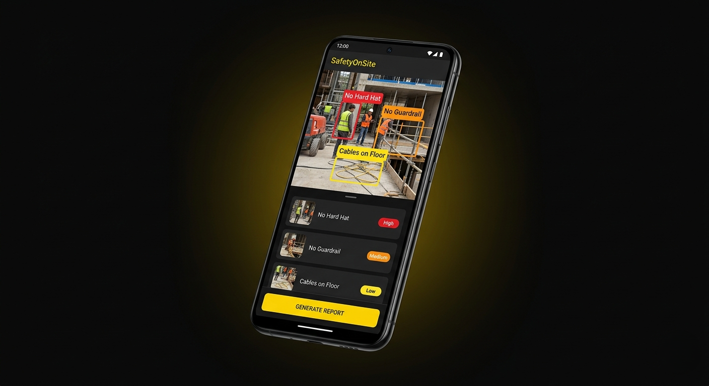 SafetyOnSite App Screenshot